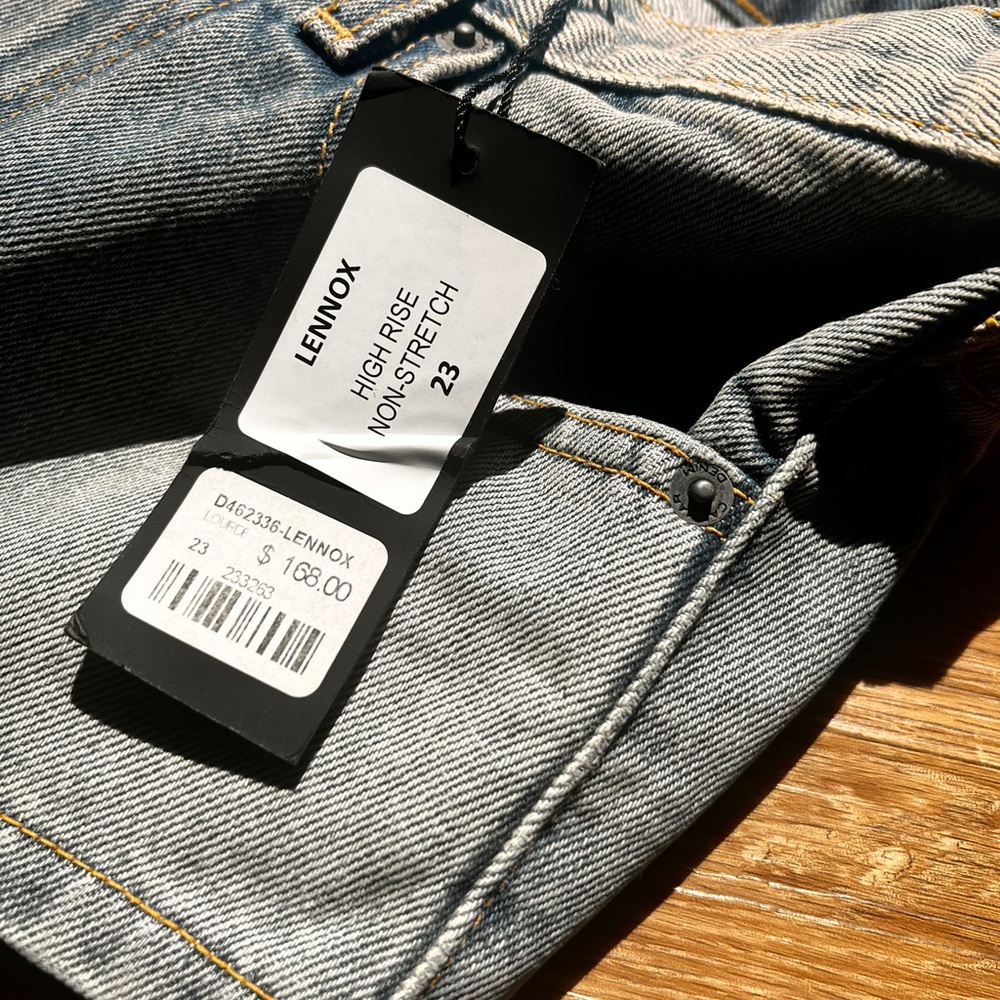 Carmar Blue High Waist Denim Shorts